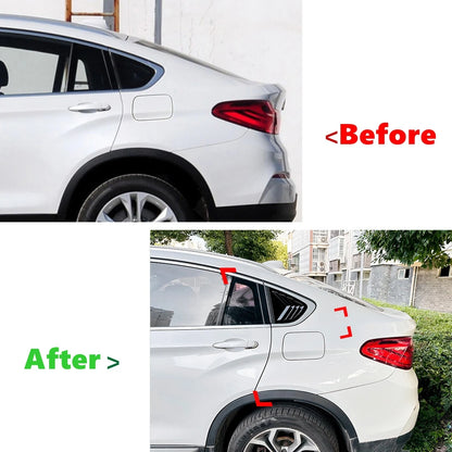 For BMW X4 F26 2014 2015 2016 2017 2018 Rear Triangle Window