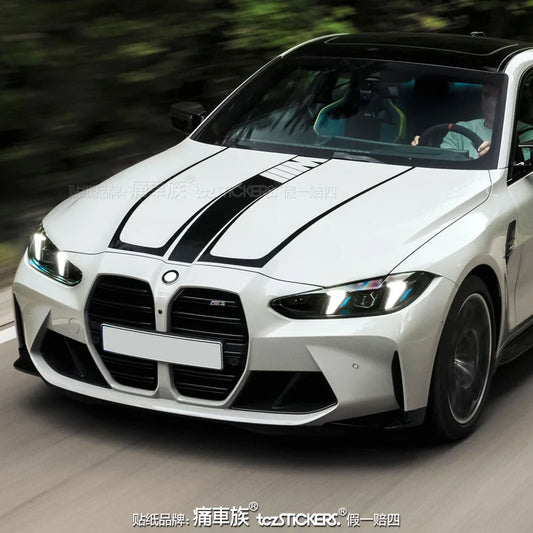 For 2025 BMW M4 Coupe G82 Stickers Body Engine Hood Rear