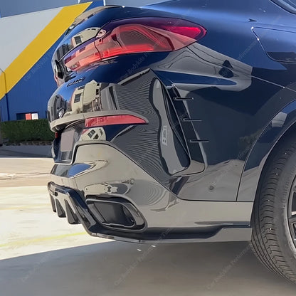 For BMW X6 G06 M Sport 2019-2025 M Performance Rear Bumper