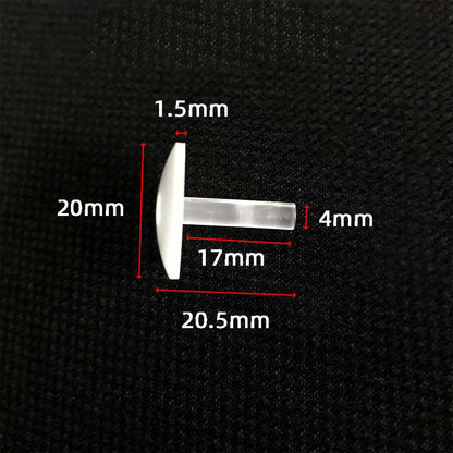4PCS Door Handle Ambient 20MM Guide Cap 12V Interior