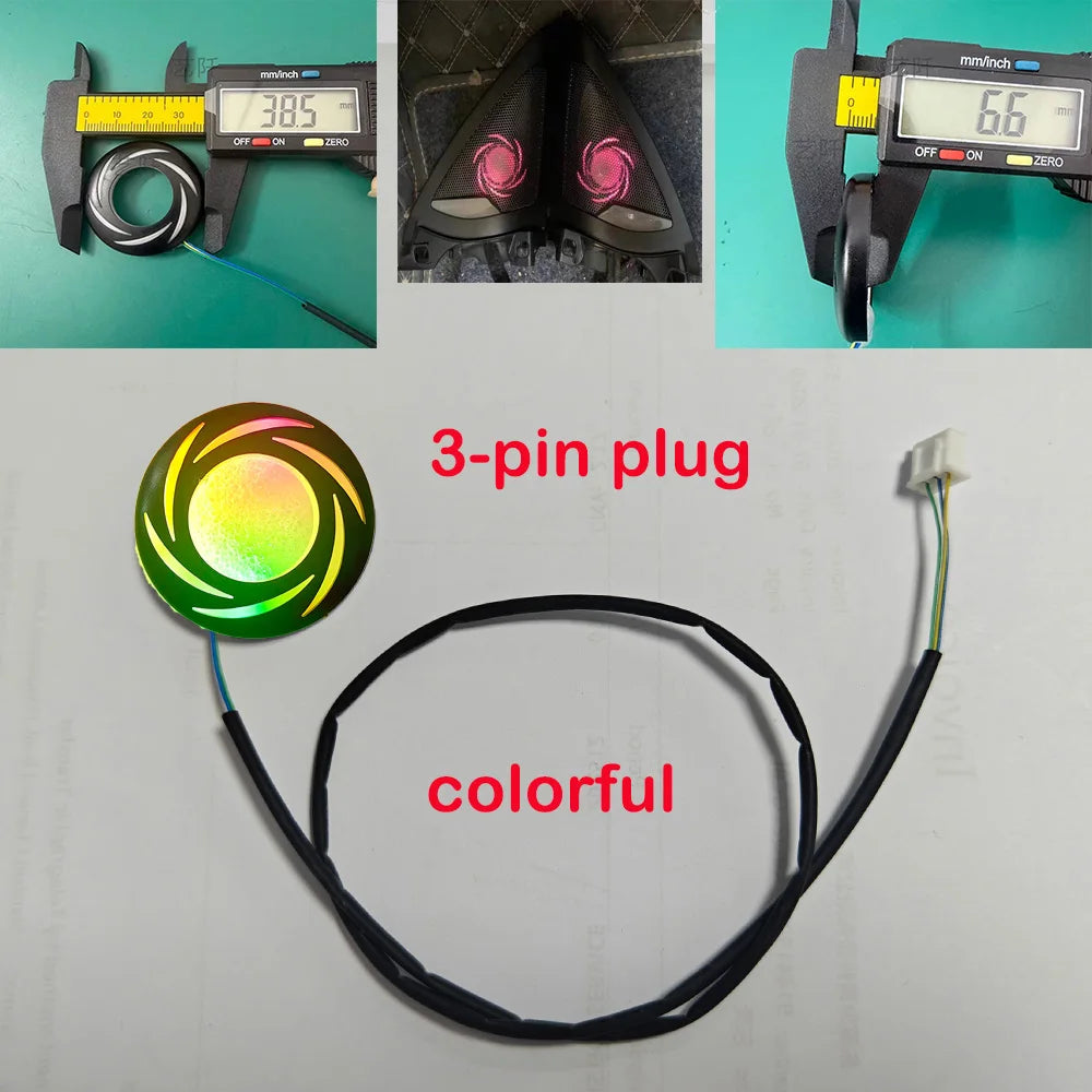Audio Horn Loudspeaker Tweeter Colors Interior Ambient RGB