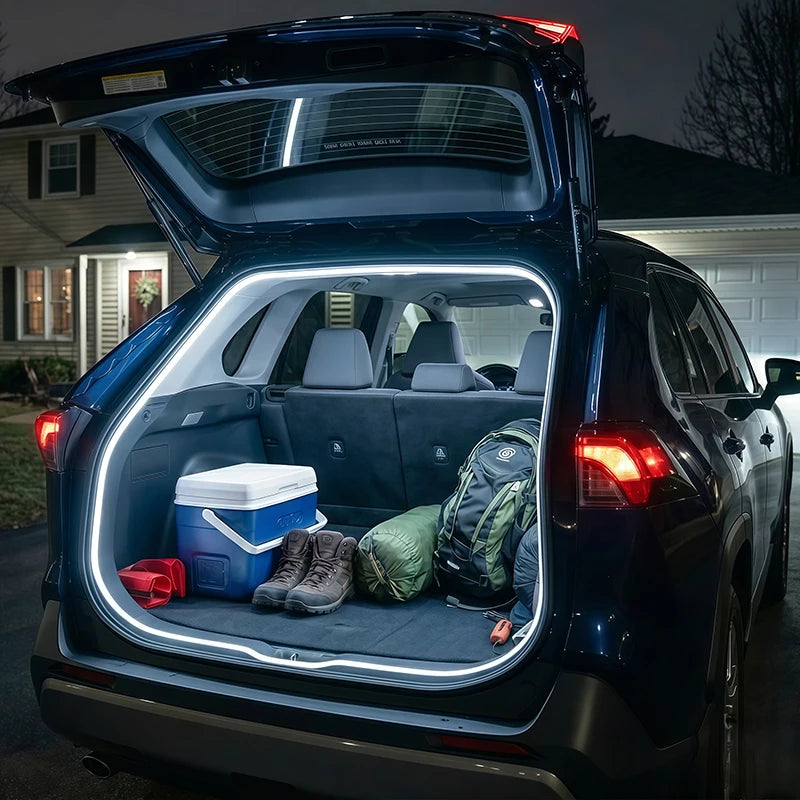 Brightness Trunk Lighting Ambient Interior Wiring Automatic