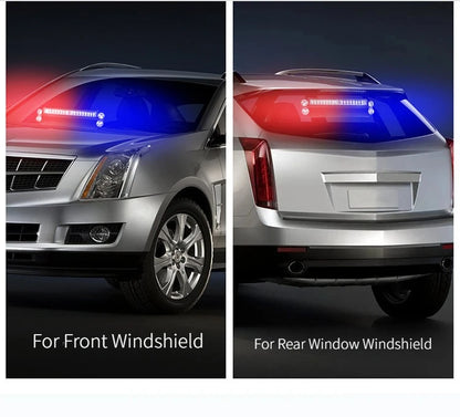 For Front Rear Windshield Windshield Strobe Suction Cup