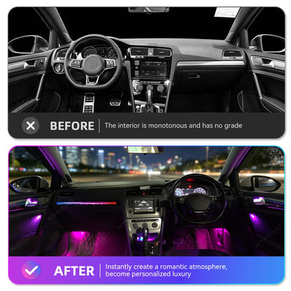 For VW Golf 7 Ambient Light Kyncho Ambient Kit Colors RGB