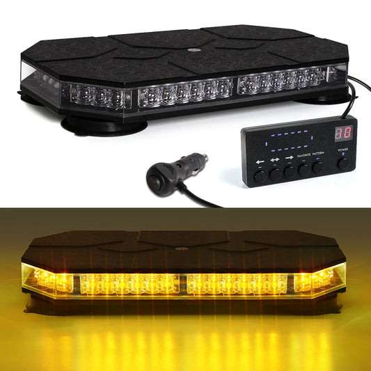 Warning Roof Strobe Controller Truck Ambulance Snow Plow Magnetic