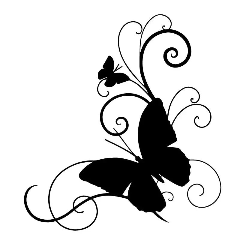 Sticker Stickers Butterfly Personality car-styling Custom Pvc