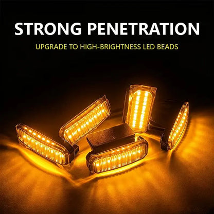 For BYD Shark 18 LED Front Grille Daytime Running Signal Lamps