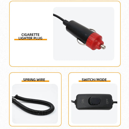 For Security Auto 9-36V Truck Roof Warning Emergency Strobe