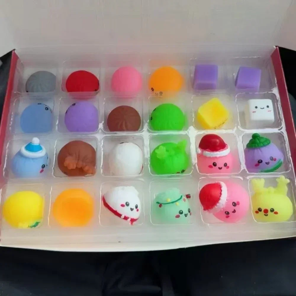 Squishy Christmas Advent Calendar 24 Days Countdown Surprise Box