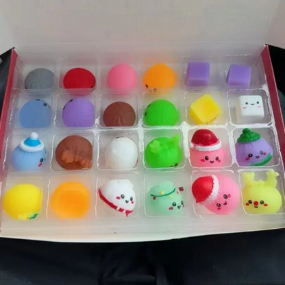 Squishy Christmas Advent Calendar 24 Days Countdown Surprise Box
