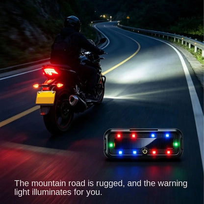 Safety Trucks Bright Multi Mode Solar Powered Caution Motorcycle