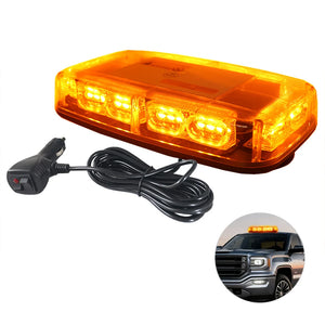 For 12V-24V Amber Rooftop MINI Strobe Emergency Safety Flashing