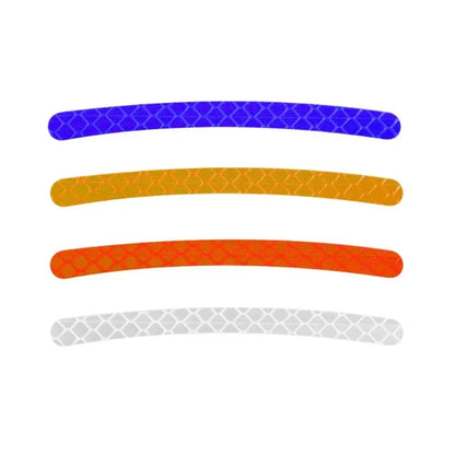 20PCS Wheel Tire Hub Reflective Strips Motor Tyre Night