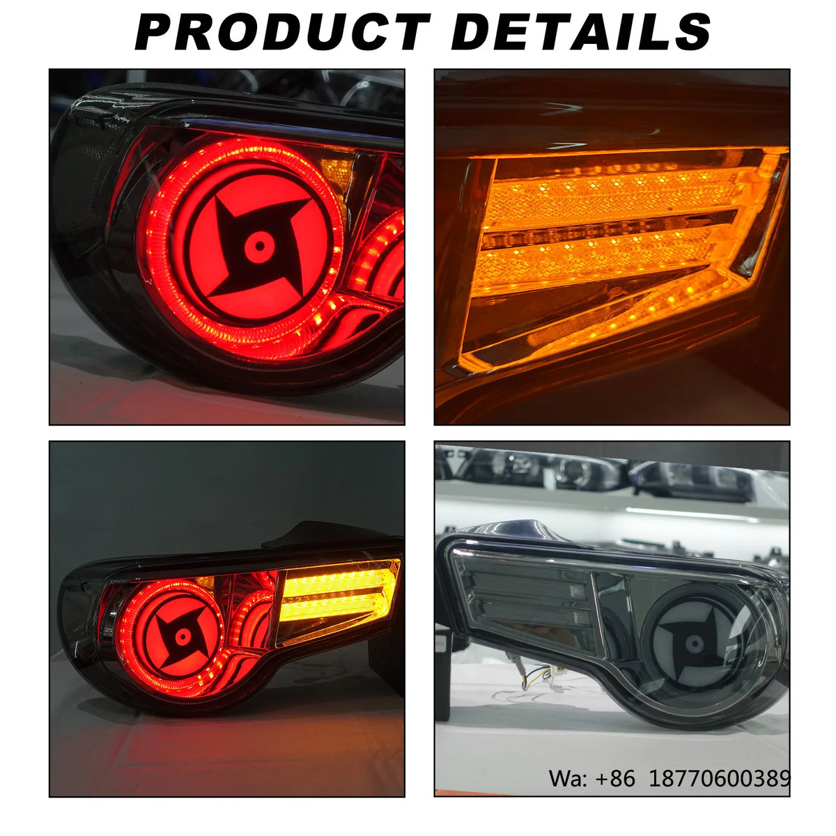 For Toyota GT86 Sindar Animated Custom Multiple Styles
