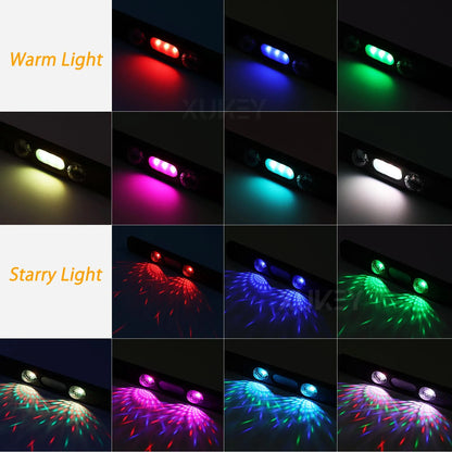 Colors Interior USB RGB Atmosphere Mood Lighting Neon Accent