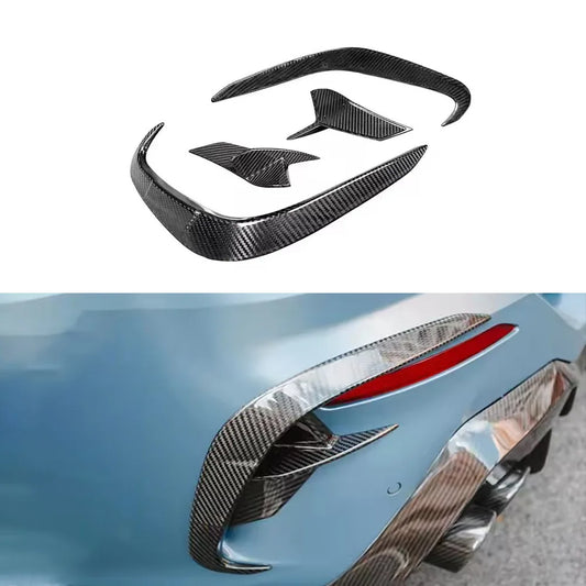 For BMW 8 Series G14 G15 G16 Dry Carbon Fiber Front Rear Bumpers