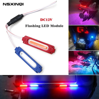 2PCS Strobe Module Injection Molded Design Can Drive Lamps