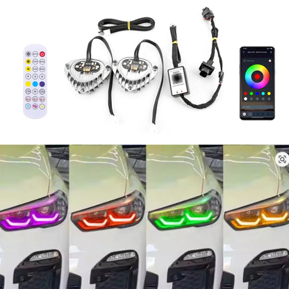For BMW 2020 X5 F95 G05 Angel Eyes RGB Drl Module X6 G06 F96 40I