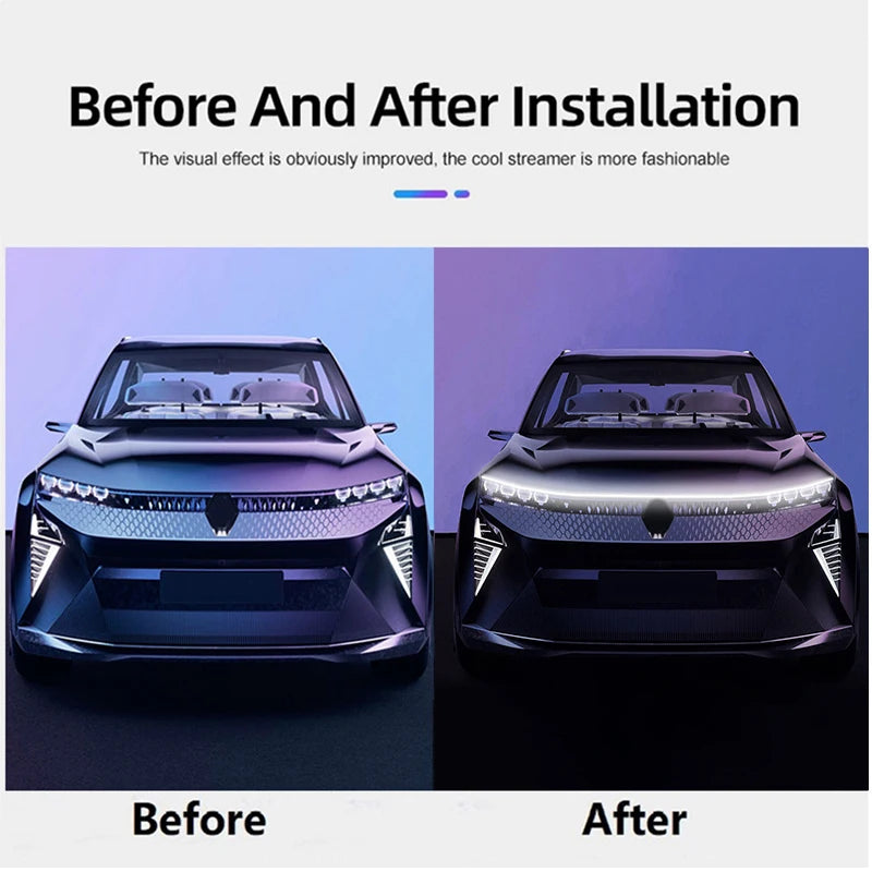 Hood Turn Signal Yellow Scan Starting Drl Dynamic Daytime
