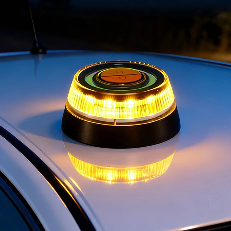 Emergency Beacon Brightness Roof Warning Magnetic Adsorption