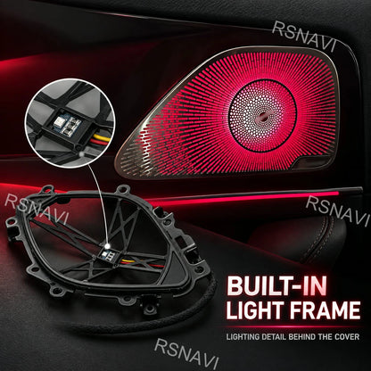 Interior Ambient Kit Midrange Speaker Trim Compatible