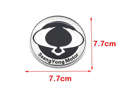 For Korando Rexton Tivoli Kyron 1PC 3D Ssangyong Front Rear