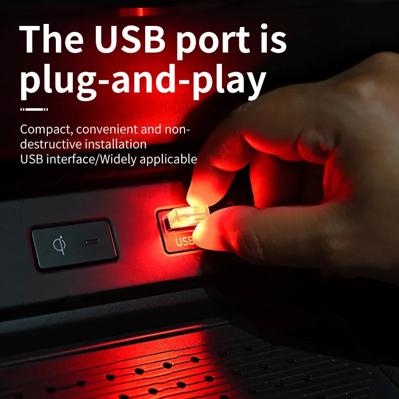 Ambient Breathing Night Interior USB Modification Cigarette