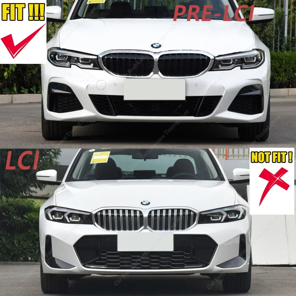 For BMW G20 G21 Pre-Lci M Performance Front Bumper Splitter Lip