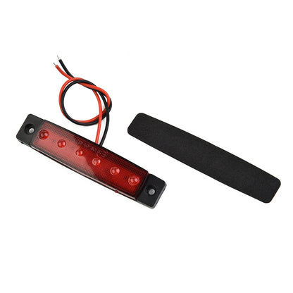 2PCS 6-led Work Turn Signal Lamps Red Sealed Brake