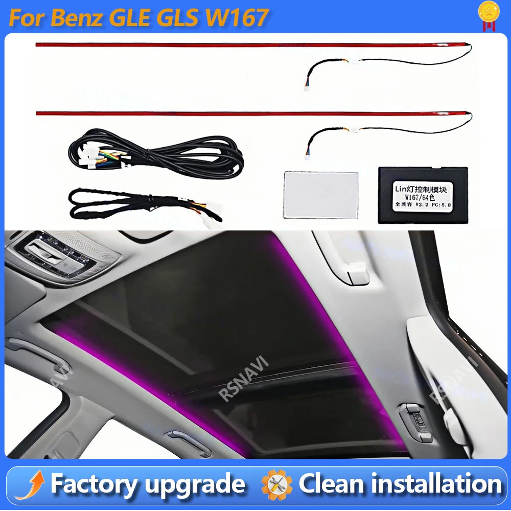 For Mercedes Benz W167 Gle Gls Colours Skylight Amg gle53