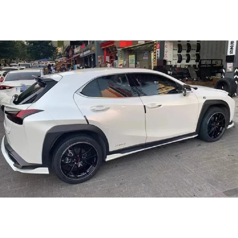 For Compact Crossover Fiberglass Side Skirt Lip Spoiler Kit