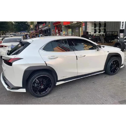 For Compact Crossover Fiberglass Side Skirt Lip Spoiler Kit