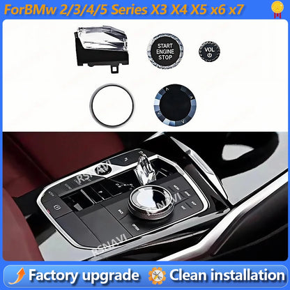 For BMW 2 3 4 Series Rhd Crystal Gear Paddle Shifter Lever Knob
