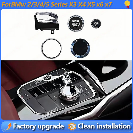 For BMW 2 3 4 Series Rhd Crystal Gear Paddle Shifter Lever Knob