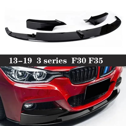 For BMW 3 Series F30 F35 Carbon Fiber Front Lip Bumper Diffuser
