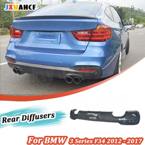 For BMW 3 Series F34 Gt Jxwancf Carbon Fiber Racing Rear Bumper
