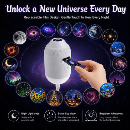 For Bedroom Auto Atmosphere Lamp USB Star Projector 24 In Touch