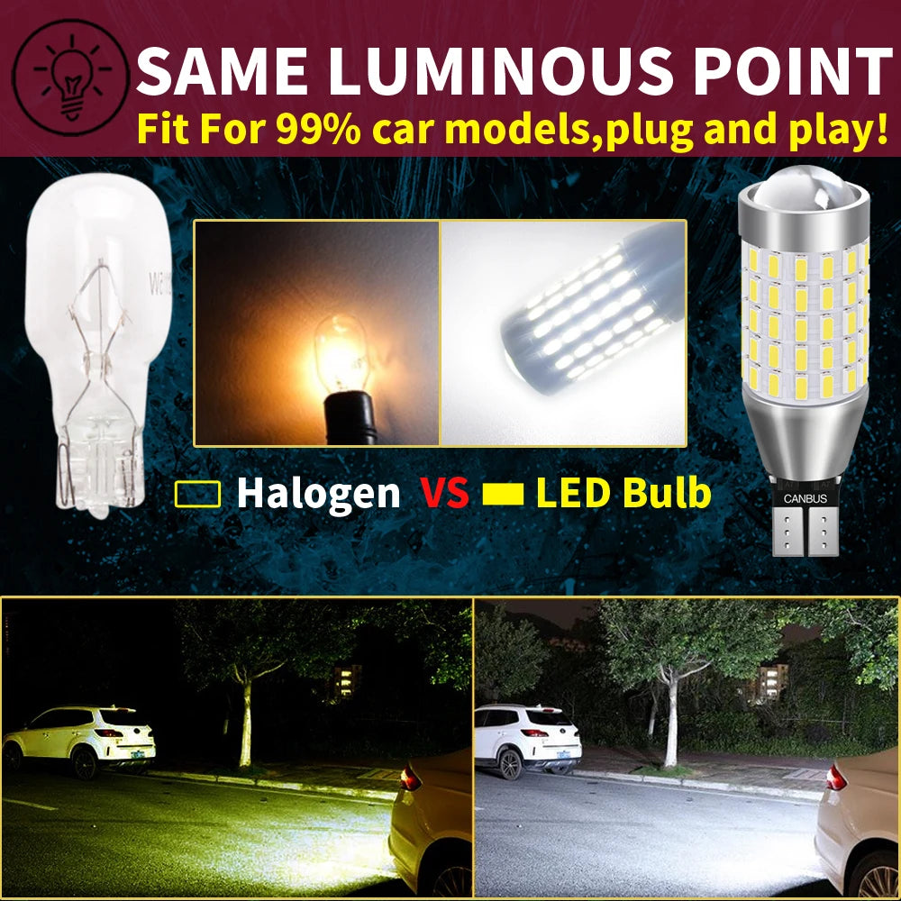 2000LM T16 T15 W16W Canbus Bulb Power 921 912