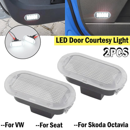 For VW Golf MK3 MK4 Jetta Door Courtesy Under Warning Lamps