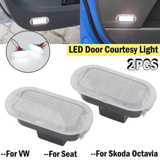 For VW Golf MK3 MK4 Jetta Door Courtesy Under Warning Lamps