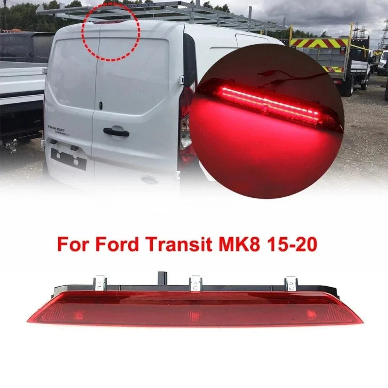 For Ford Transit MK8 Tourneo Custom 1PC Red Level 3RD Brake Stop
