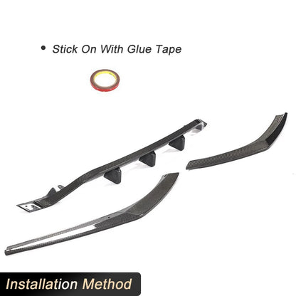 For BMW 6 Series Gt G32 Full Carbon Fiber Rear Bumper Diffuser