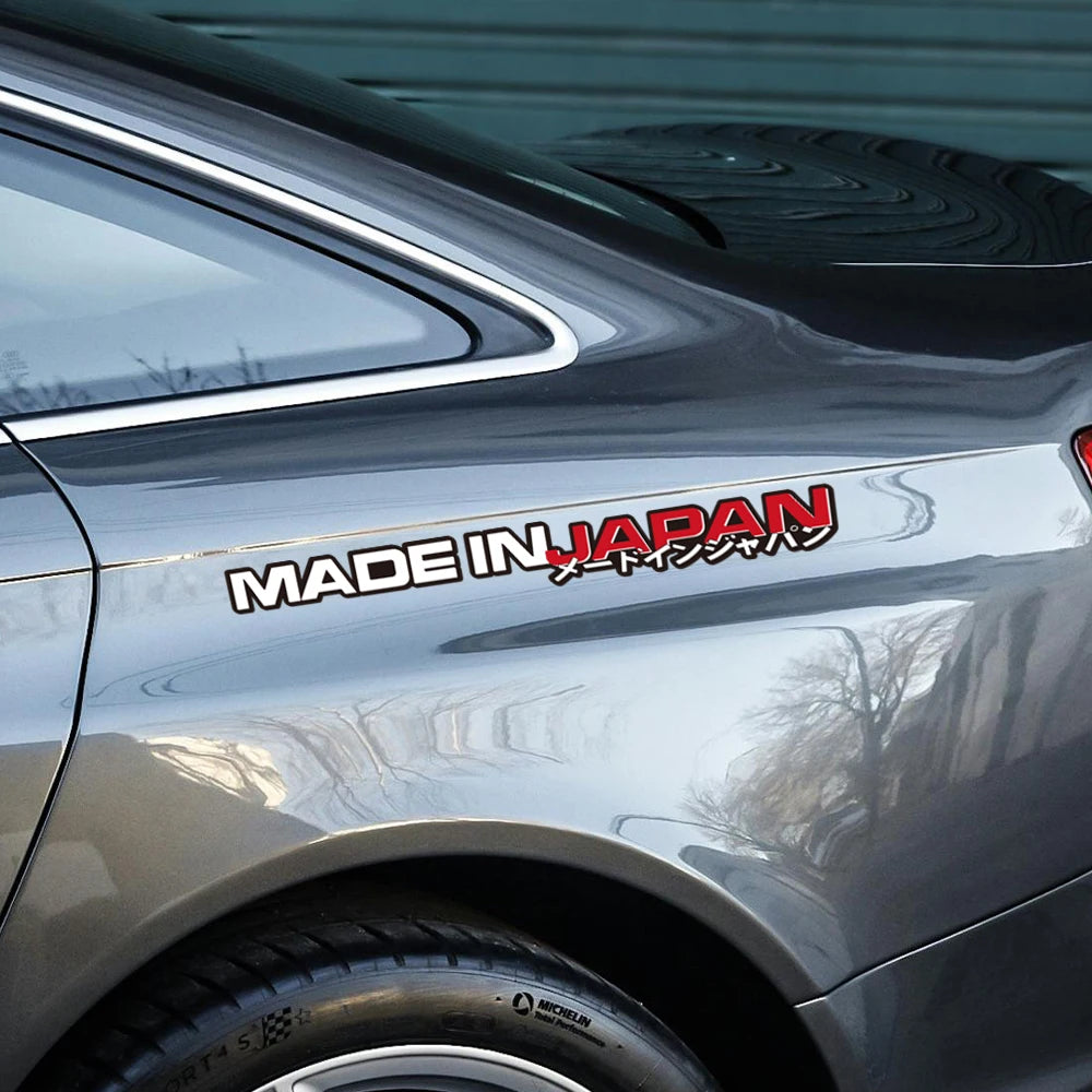 Sticker Jdm Made In Japan Window Bumper Vinyl Film