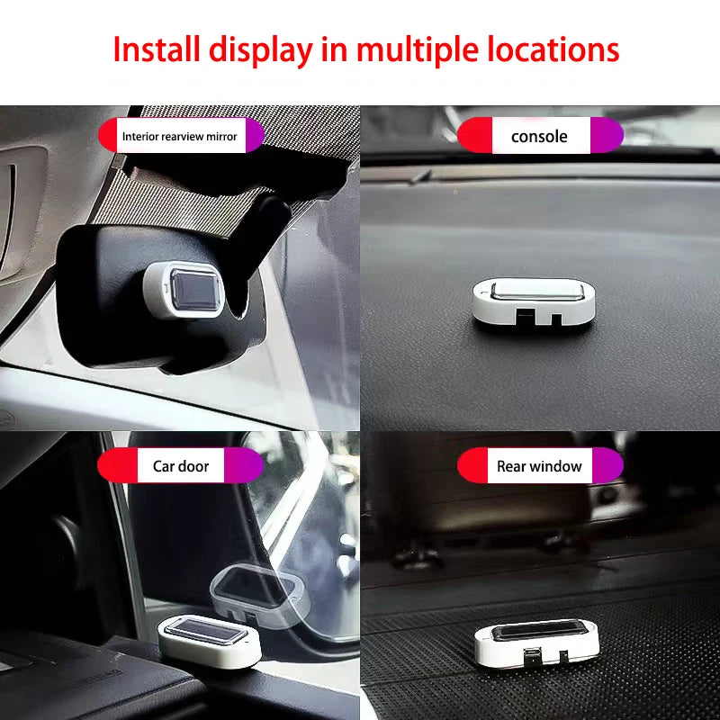 Solar Powered Fake Security Simulated Dummy Alarm Wireless