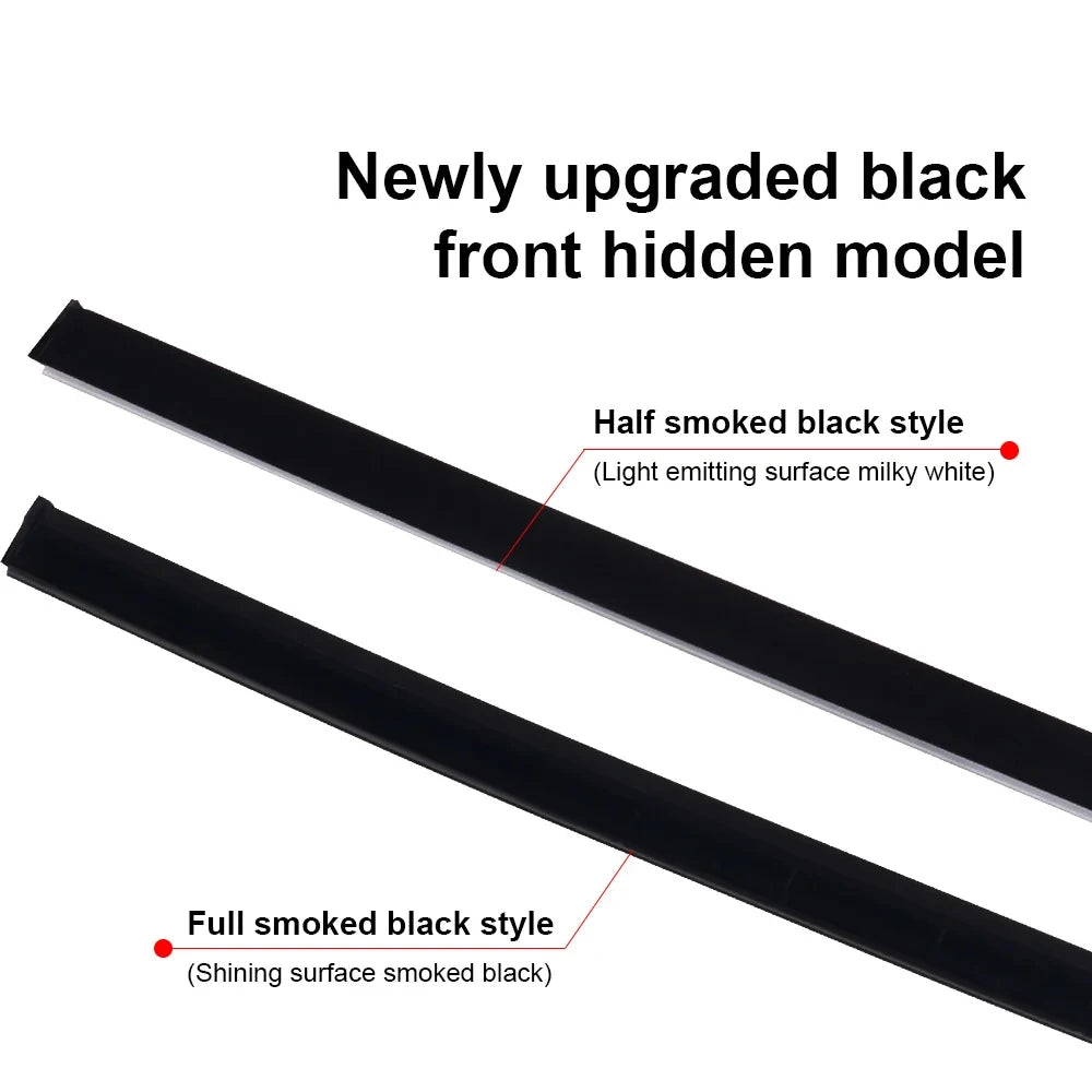 In Symphony Ambient Black Hidden Interior Acrylic Strips Color