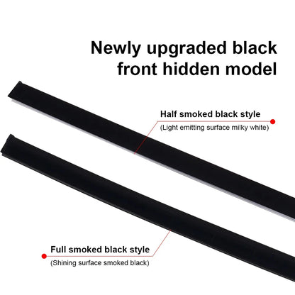 In Symphony Ambient Black Hidden Interior Acrylic Strips Color