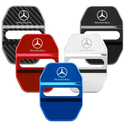 For Mercedes Benz Amg W205 W204 4PCS Door Lock Protective Cover