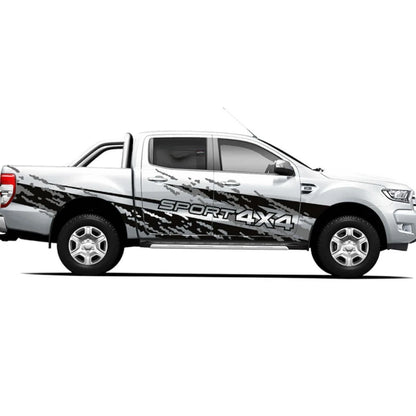 For off-road Sports Vinyl Decals Stickers Body Exterior