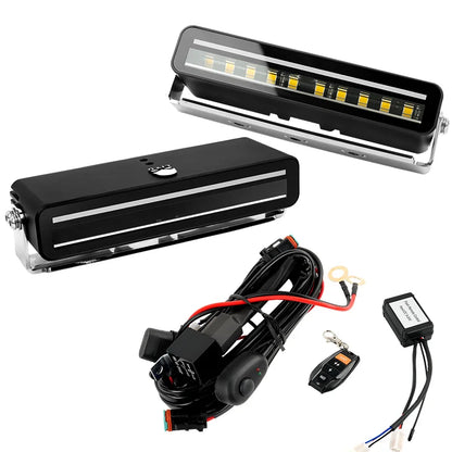 Dc 12-24v Inch Offroad Spotlight Bar Driving Flood Beam