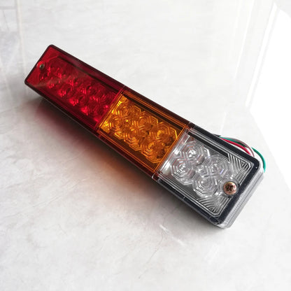 For Loader 12V 24V LED Forklift 2PCS Rear Truck Tail Cargo